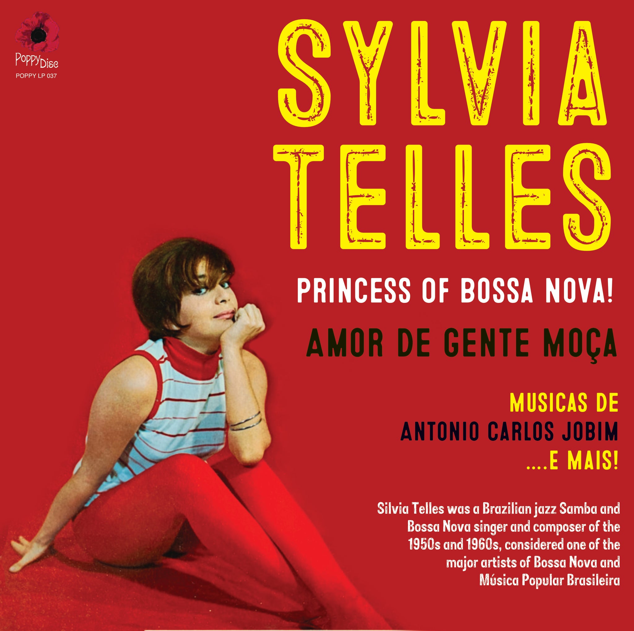 SYLVIA TELLES - Princess Of Bossa Nova! Amor De Gente Moça (Musicas De Antonio Carlos Jobim….E Mais!) - 2 LP - Blue and Red Vinyls  [RSD 2024]