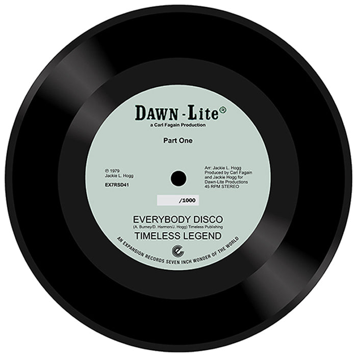 TIMELESS LEGEND - Everybody Disco (Parts 1 & 2) - 7" - Vinyl [RSD2021-JUN12]