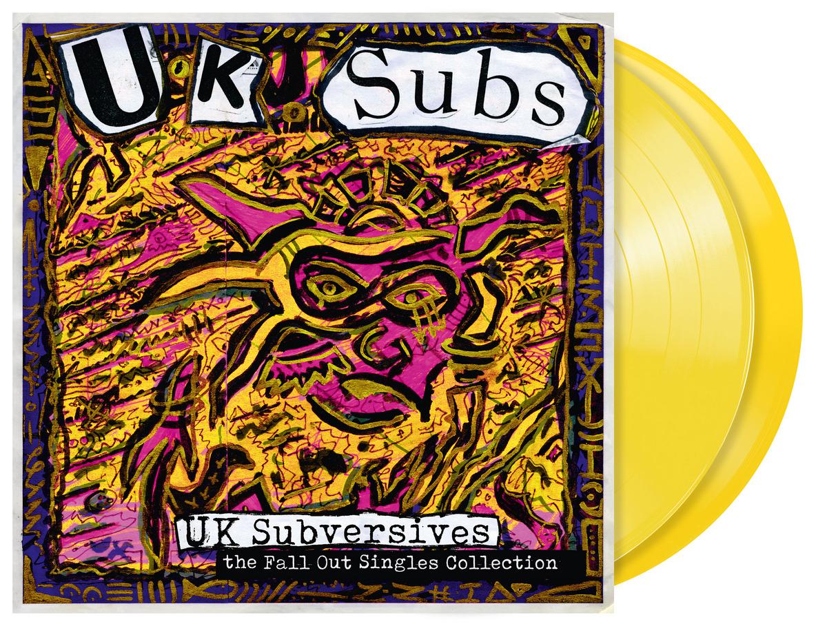 UK SUBS UK Subversives (Fall Out singles collection) 2 LP Transp