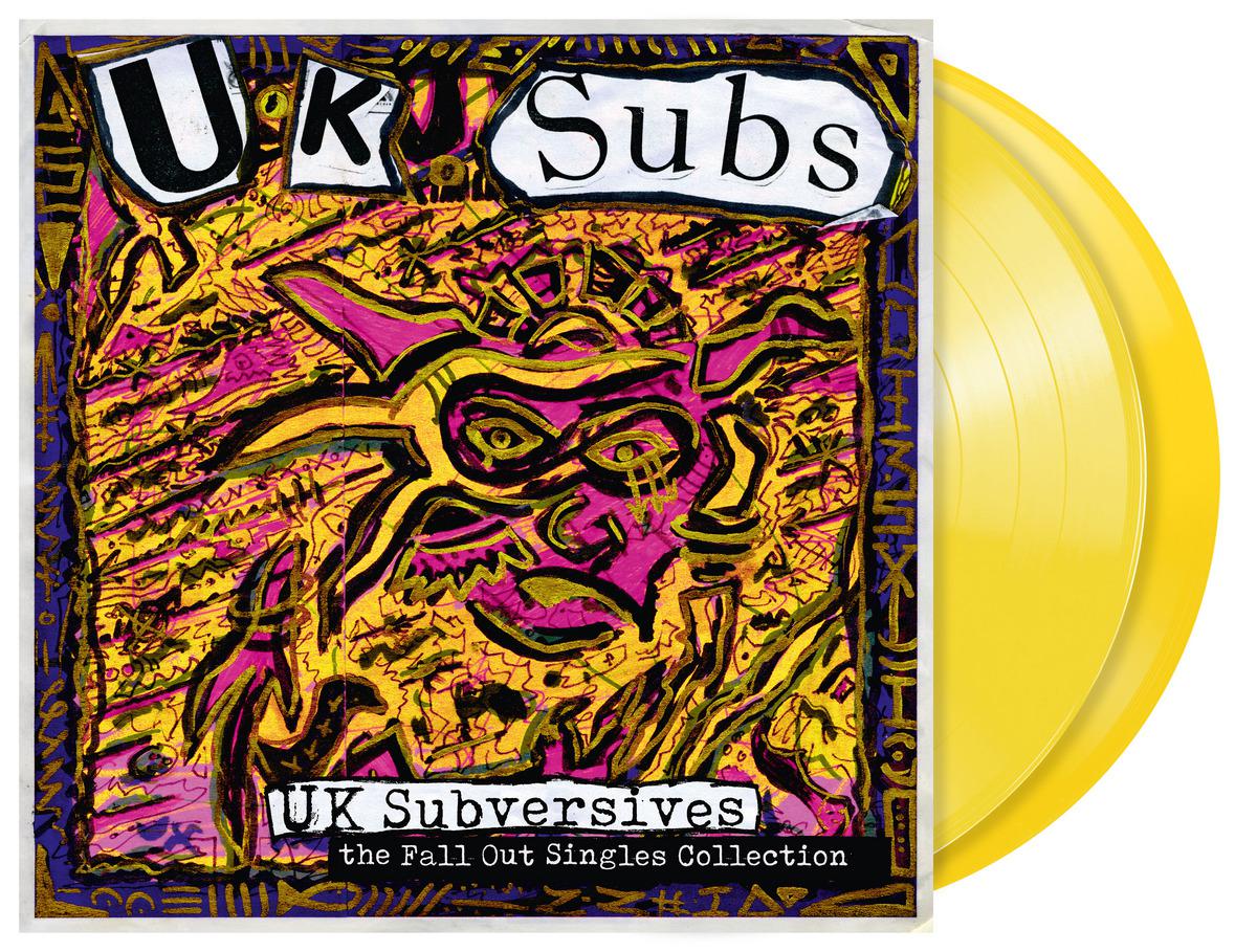 UK SUBS - UK Subversives (Fall Out singles collection) - 2 LP - Transparent Yellow Vinyl  [RSD 2024]