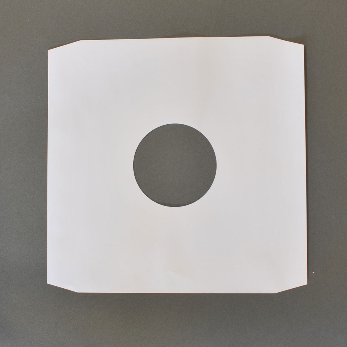 12″ White Paper Sleeve – Pack of 100