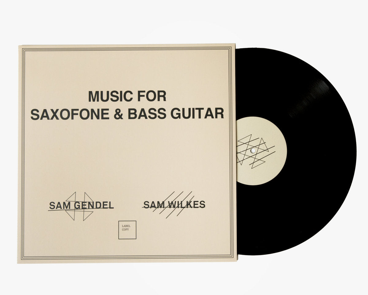 SAM GENDEL & SAM WILKES - Music For Saxofone & Bass Guitar