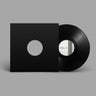 Black Vinyl 12'' White Label