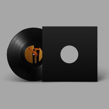 Black Vinyl 12'' White Label