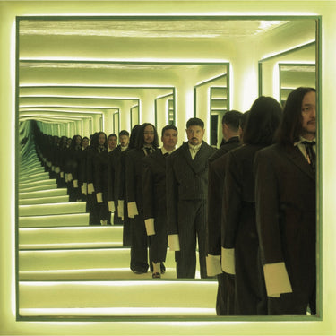 Black Green Marble Vinyl LP