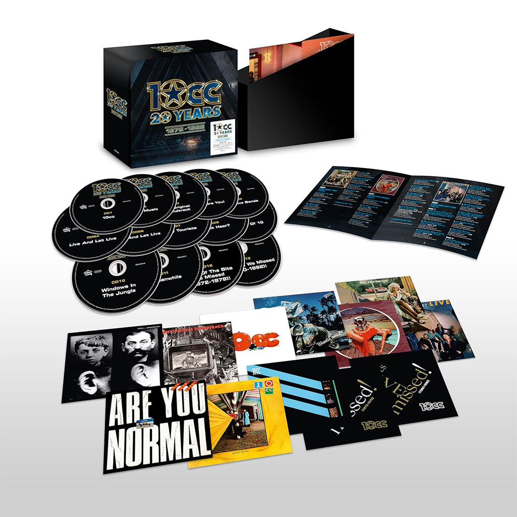 10cc - 20 YEARS: 1972-1992 - 14 x CD - Deluxe Box Set