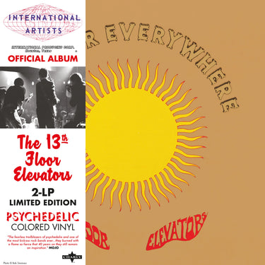13TH FLOOR ELEVATORS - Easter Everywhere (Reissue) - 2LP - Psychedelic 180g Clear Cream & Red Splat Vinyl