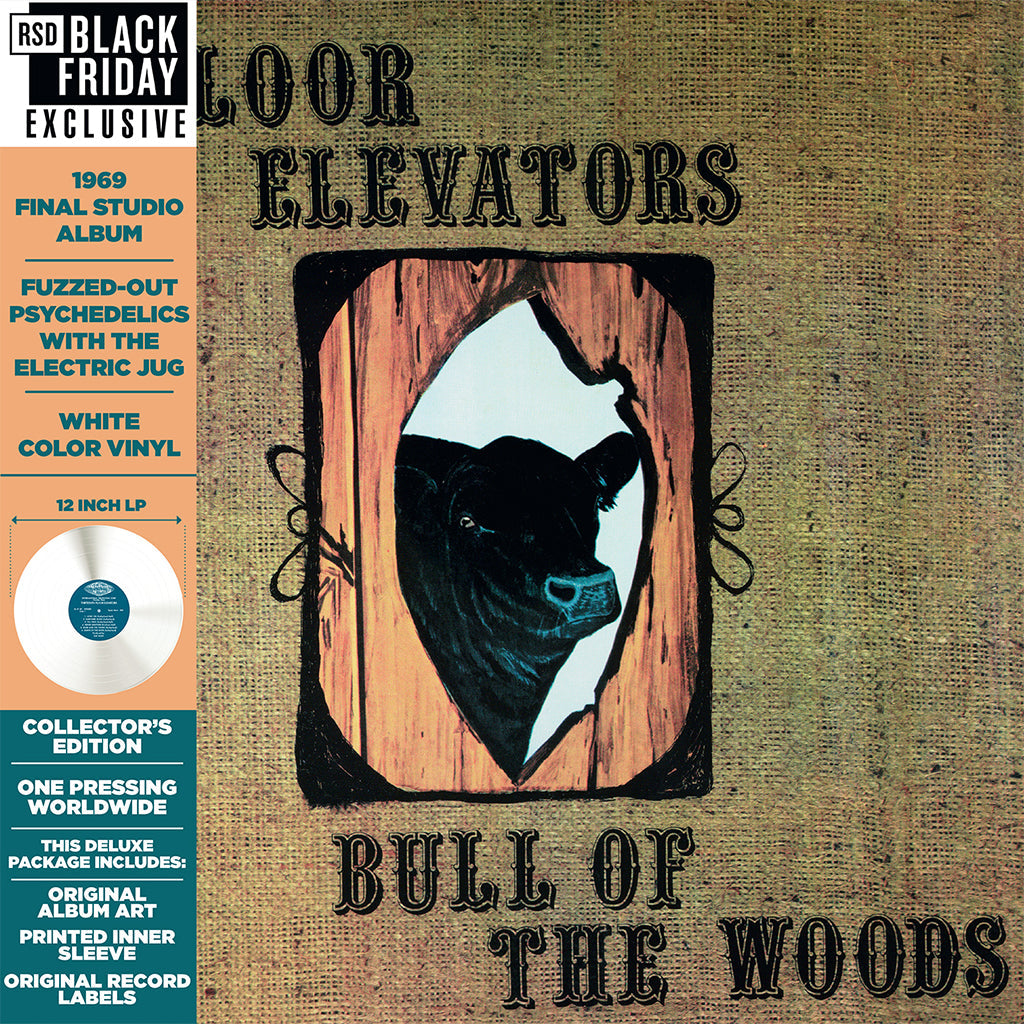 13TH FLOOR ELEVATORS - Bull Of The Woods [Black Friday 2023] - LP - White Vinyl [NOV 24]