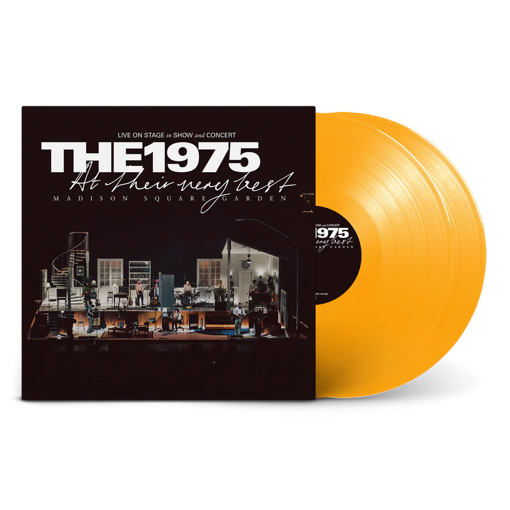 THE 1975 - At Their Very Best - Live from MSG - 2LP - Orange Vinyl