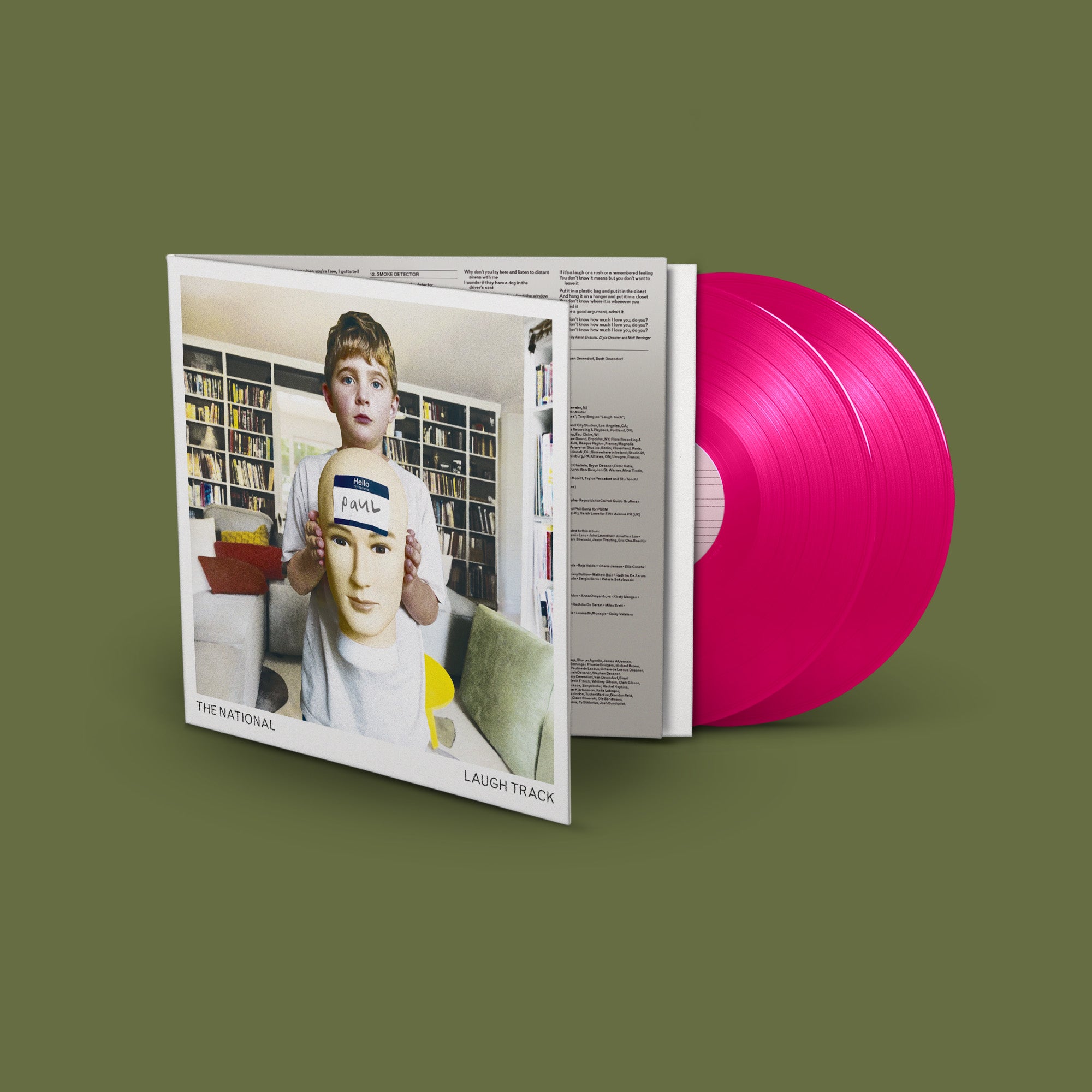 THE NATIONAL - Laugh Track - 2LP - Pink Vinyl