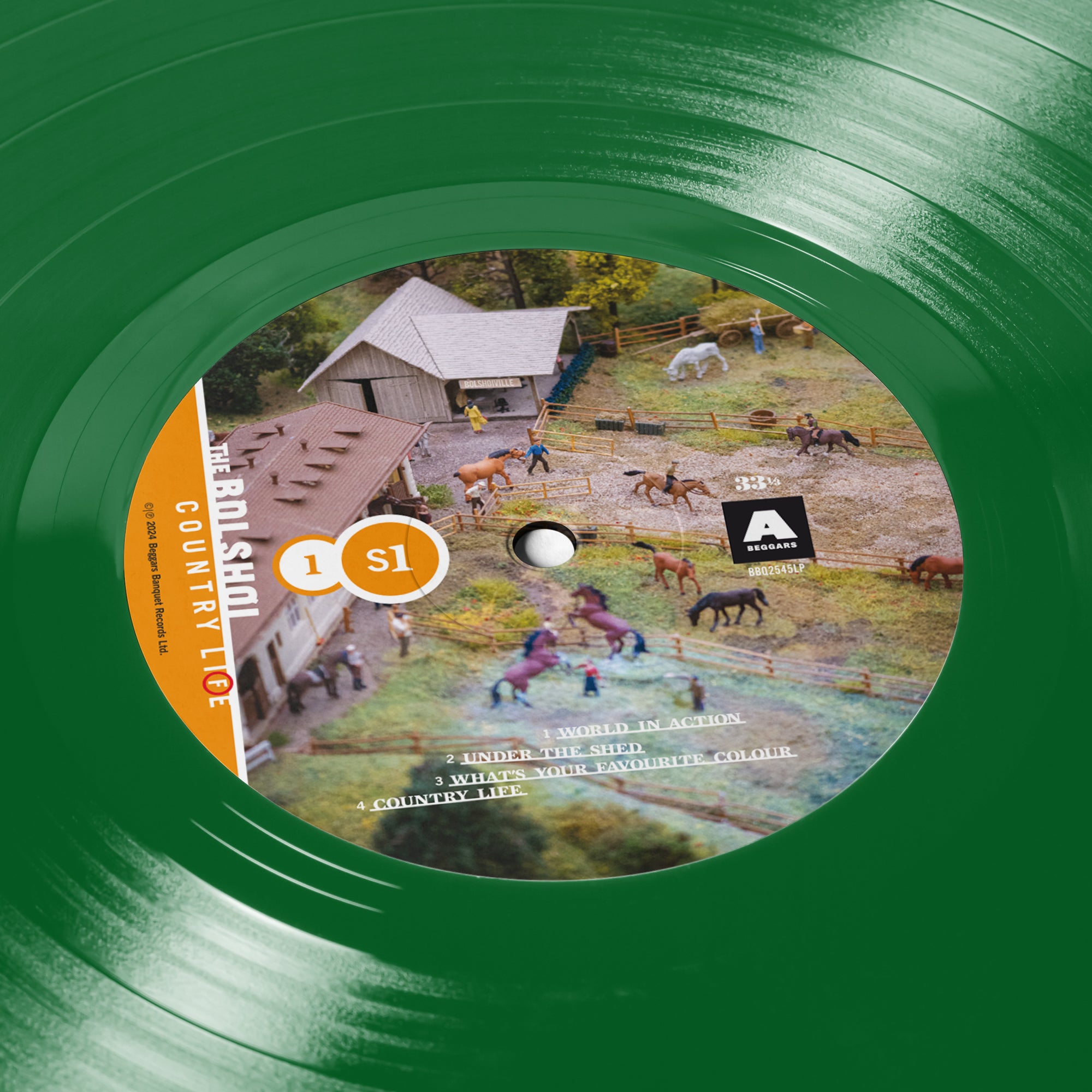 THE BOLSHOI - Country Life - 2LP - Green / Orange Vinyl [MAY 3]