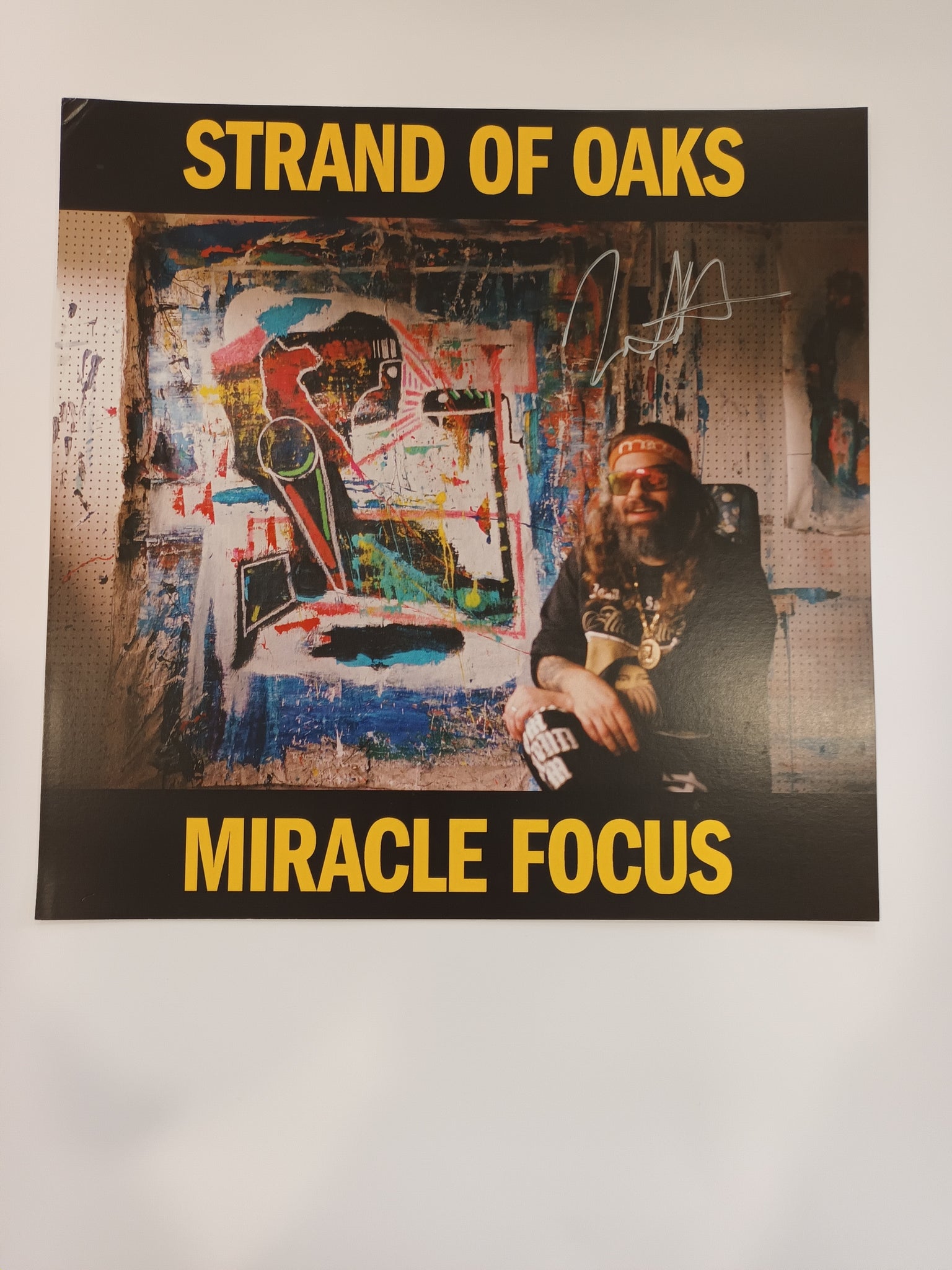 STRAND OF OAKS - Miracle Focus - LP - Yellow Vinyl + Signed Print [JUN 7]