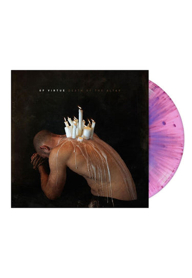 Neon Pink Purple Splatter Vinyl LP