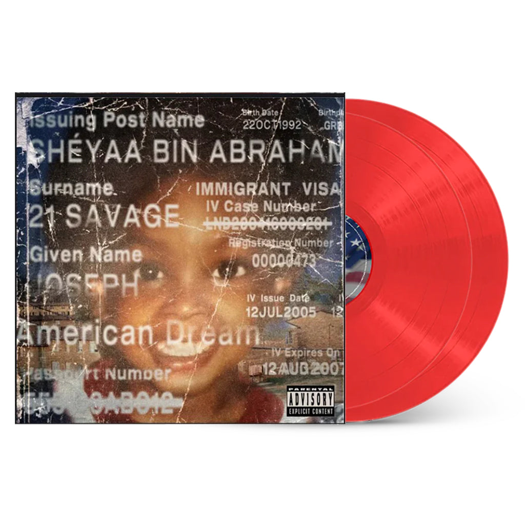 21 SAVAGE - American Dream - 2LP - Red Vinyl