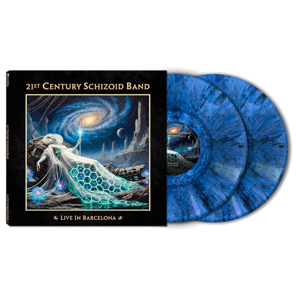 21ST CENTURY SCHIZOID BAND - Live In Barcelona (Repress) - 2LP - Blue Marble Vinyl [MAR 21]