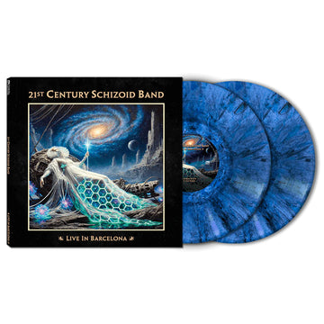 21ST CENTURY SCHIZOID BAND - Live In Barcelona (Repress) - 2LP - Blue Marble Vinyl [MAR 21]