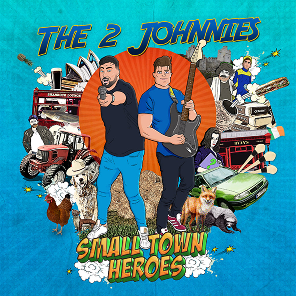 THE 2 JOHNNIES - Small Town Heroes - LP - Vinyl