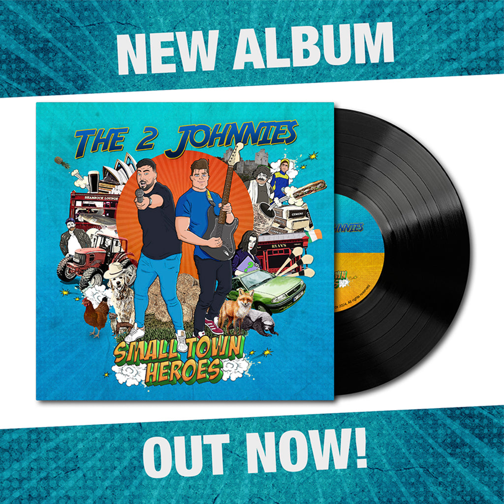 THE 2 JOHNNIES - Small Town Heroes - LP - Vinyl