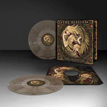 Clear with Black Marble Vinyl 2LP