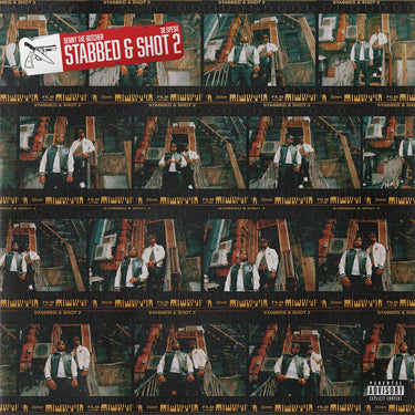 38 SPESH & BENNY - Stabbed & Shot 2 - LP - Clear w/ Red & Black Swirl Coloured Vinyl