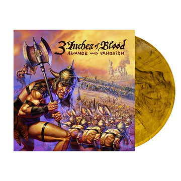3 INCHES OF BLOOD - Advance And Vanquish (Remastered 20th Anniversary Edition) - LP- Orange & Black “Ashen Dawn” Vinyl [AUG 16]