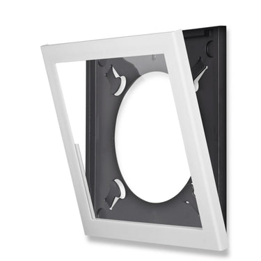 SHOW AND LISTEN - Single Record Frame - White