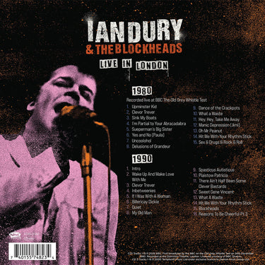 IAN DURY AND THE BLOCKHEADS - Live In London 1980 - 2CD