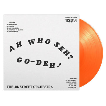 THE 4TH STREET ORCHESTRA - Ah Who Seh? Go-Deh! (2023 Reissue) - LP - 180g Orange Vinyl