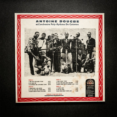 ANTOINE DOUGBÉ - Antoine Dougbé et L'Orchestre Poly-Rythmo De Cotonou 1977-1982 - Rythmo De Cotonou 1977-1982 - 2LP - Vinyl