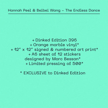 HANNAH PEEL AND BEIBEI WANG - The Endless Dance - LP - Dinked Edition #396