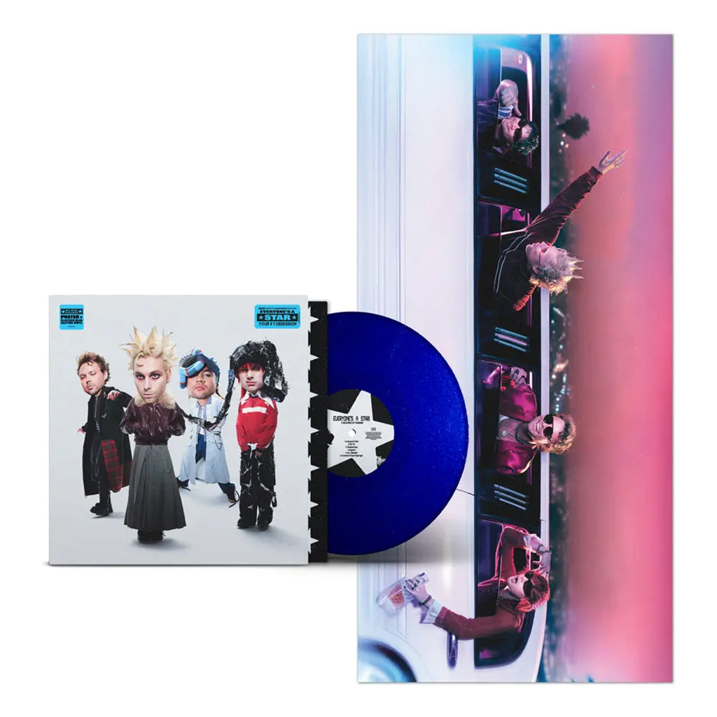 5 SECONDS OF SUMMER - Everyone's A Star! (with Poster) - LP - Blue Vinyl [NOV 14]