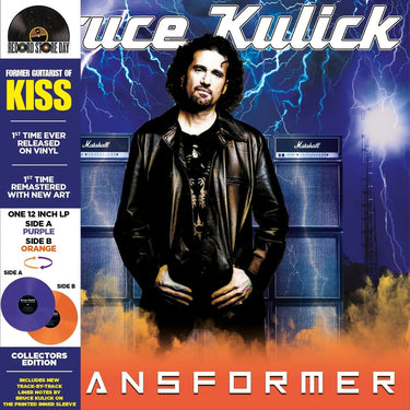 BRUCE KULICK FROM KISS - Transformer - 1LP - Purple Side1 & Orange Side2 Vinyl [Record Store Day 2026]