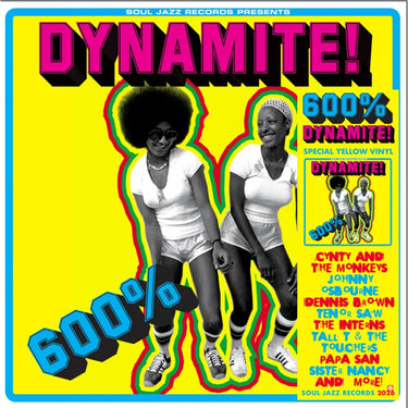 VARIOUS / SOUL JAZZ PRESENTS - 600% Dynamite - 2026 Edition - 2LP - Transparent Yellow Coloured Vinyl [FEB 20]