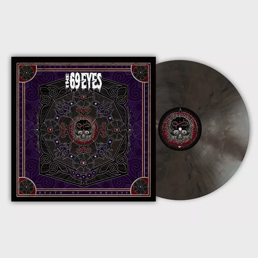 THE 69 EYES - Death Of Darkness (Repress with Bonus Track) - LP - Fade To Grey Marbled Vinyl