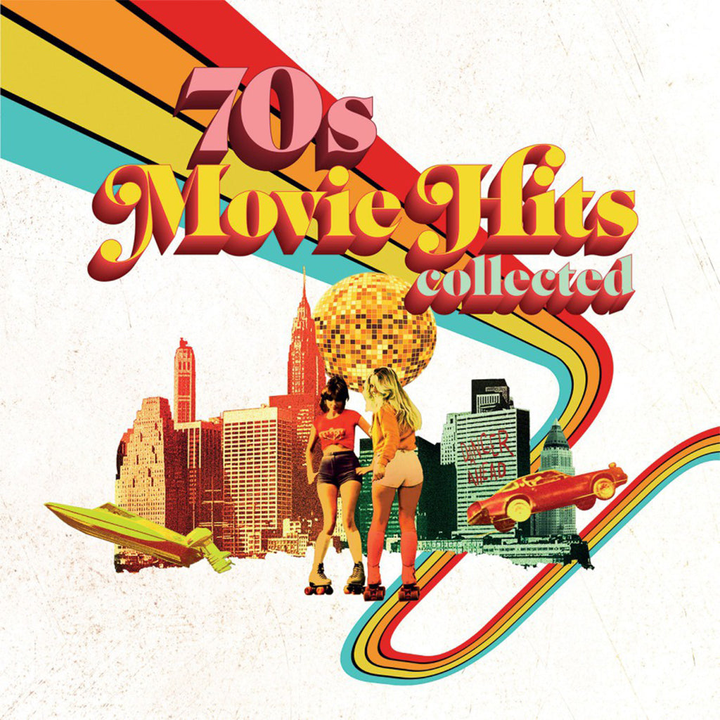 VARIOUS - 70’s Movie Hits Collected - 2LP - 180g Pink and Yellow Vinyl