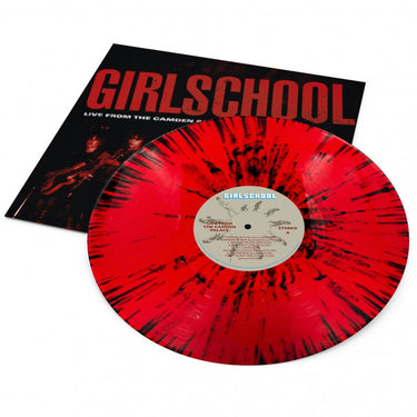 GIRLSCHOOL - Live From The Camden Palace - 1LP - Red & lack Splatter Vinyl [Record Store Day 2026]