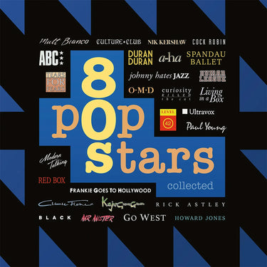 VARIOUS - 80s Pop Stars Collected - 2LP - 180g Red & Silver Vinyl