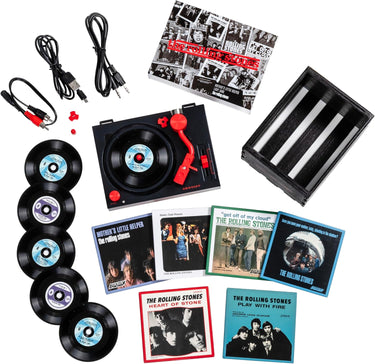 Crosley x The Rolling Stones - Rolling Stones 3-Inch Mini Record Player With Case
