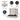 Crosley - Crosley Cruiser Plus Bluetooth Record Player (Almond Checkerboard Colour)