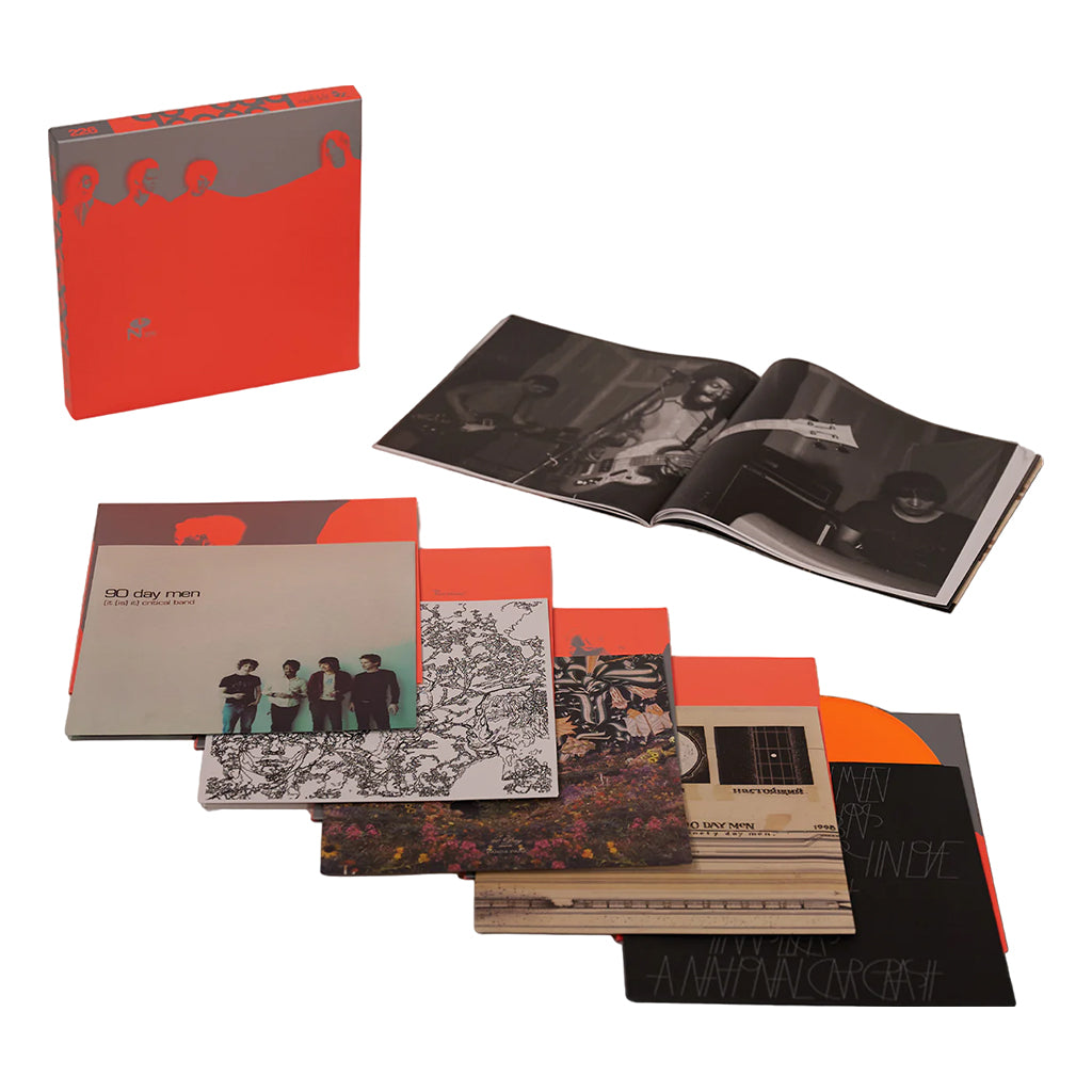 90 DAY MEN - We Blame Chicago - 5LP - Super Illuminary Orange Vinyl Box Set