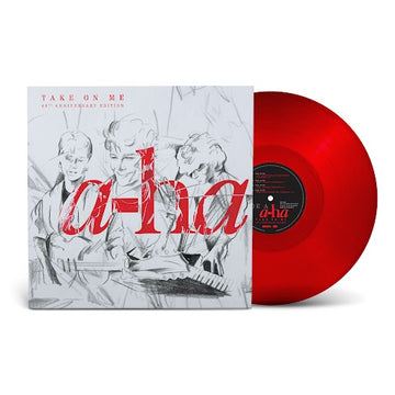 a-ha - Take On Me (40th Anniversary EP) - 12" Translucent Ruby Red Vinyl  [RSD Black Friday 2025]