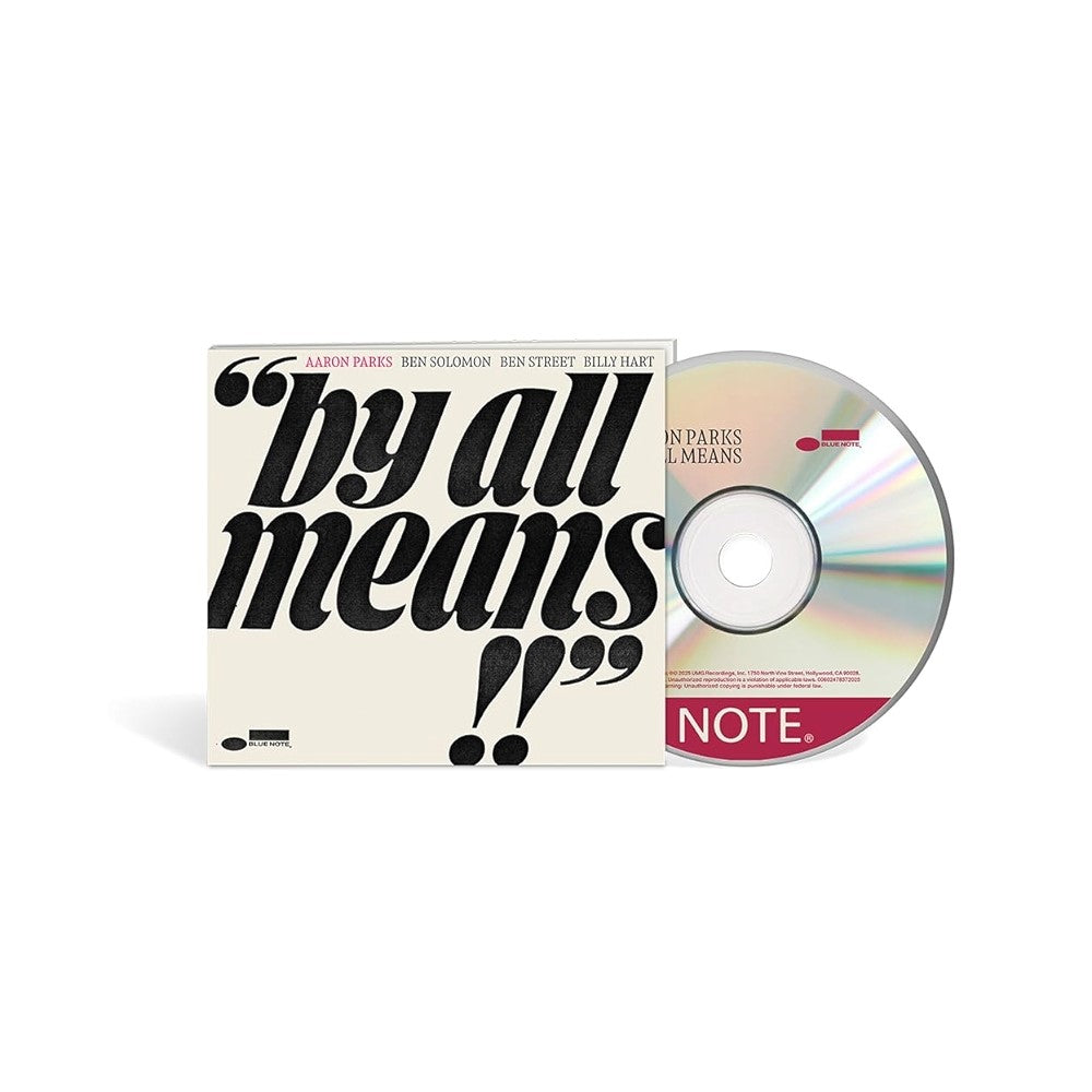 AARON PARKS - By All Means - CD [NOV 7]