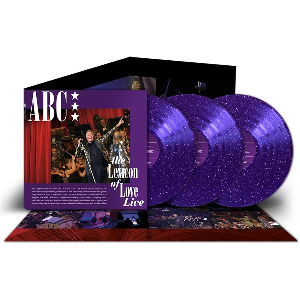 ABC - The Lexicon Of Love Live - 40th Anniversary Live at Sheffield City Hall - 3LP - Purple Glitter Vinyl Set