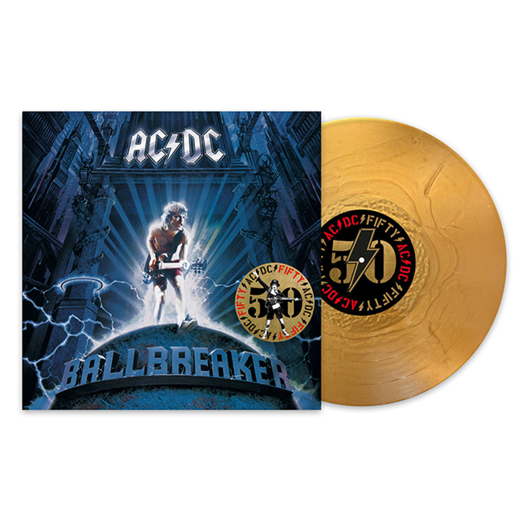 AC/DC - Ballbreaker (AC/DC 50 Reissue with Print Insert) - LP - 180g Gold Nugget Vinyl [JUN 21]
