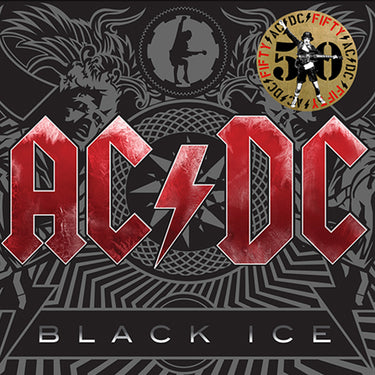 AC/DC - Black Ice (AC/DC 50 Reissue with Print Insert) - 2LP - 180g Gold Nugget Vinyl
