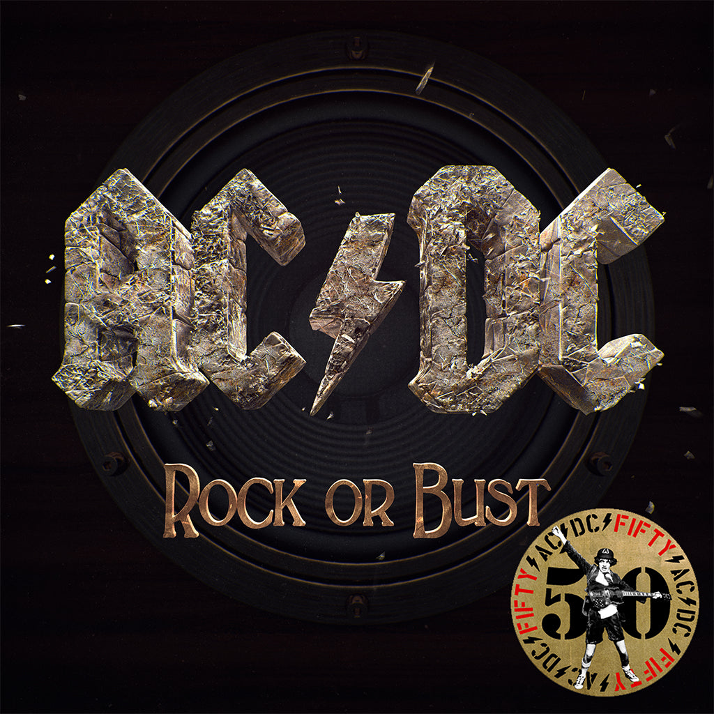 AC/DC - Rock Or Bust (AC/DC 50 Reissue with Print Insert) - LP - 180g Gold Nugget Vinyl [JUN 21]