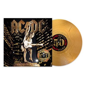 AC/DC - Stiff Upper Lip (AC/DC 50 Reissue with Print Insert) - LP - 180g Gold Nugget Vinyl