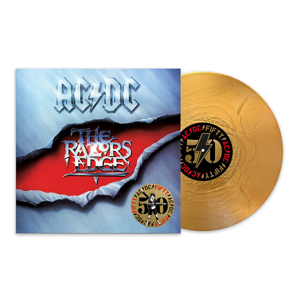 AC/DC - The Razors Edge (AC/DC 50 Reissue with Print Insert) - LP - 180g Gold Nugget Vinyl