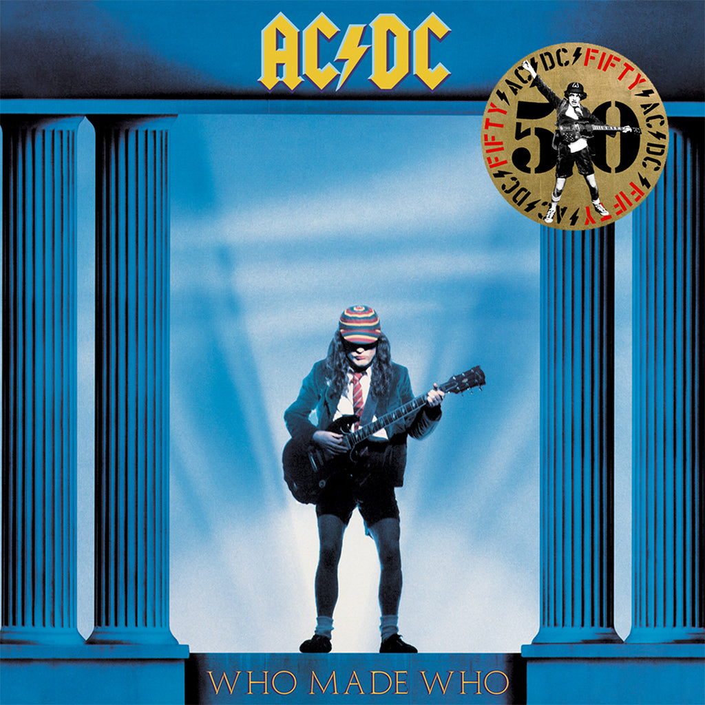 AC/DC - Who Made Who (AC/DC 50 Reissue with Print Insert) - LP - 180g Gold Nugget Vinyl