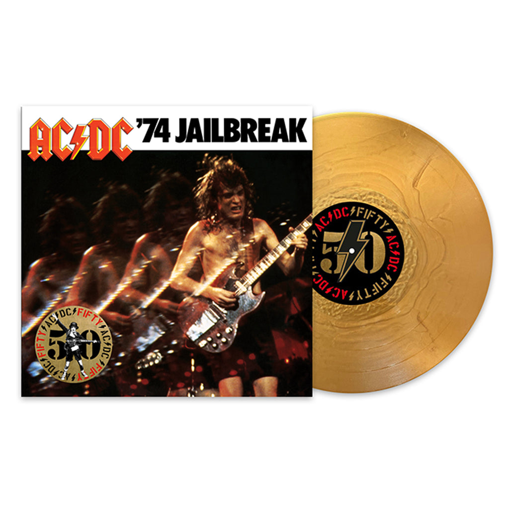 AC/DC - '74 Jailbreak (AC/DC 50 Reissue with Print Insert) - LP - 180g Gold Nugget Vinyl [JUN 21]